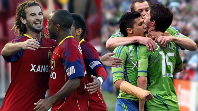 Real Salt Lake, Seattle clinched playoff berths.