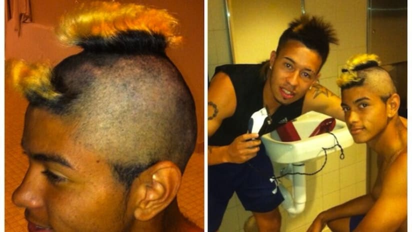 Sebastian Velasquez cut Benji Lopez's hair