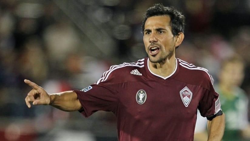 Rapids captain Pablo Mastroeni is eager to return to the pitch.