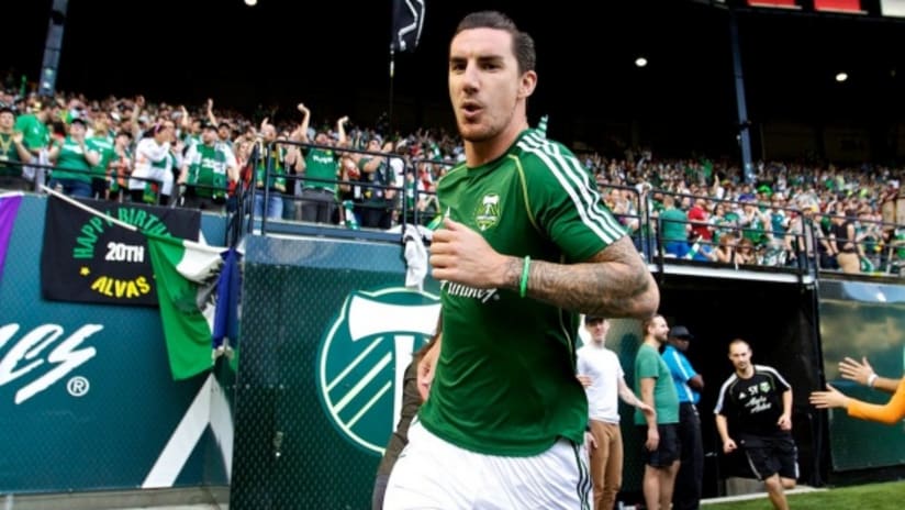 Liam Ridgewell on his Timbers debut