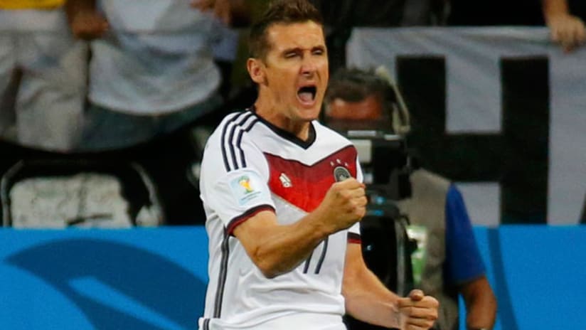 Miroslav Klose, Germany (June 21, 2014)