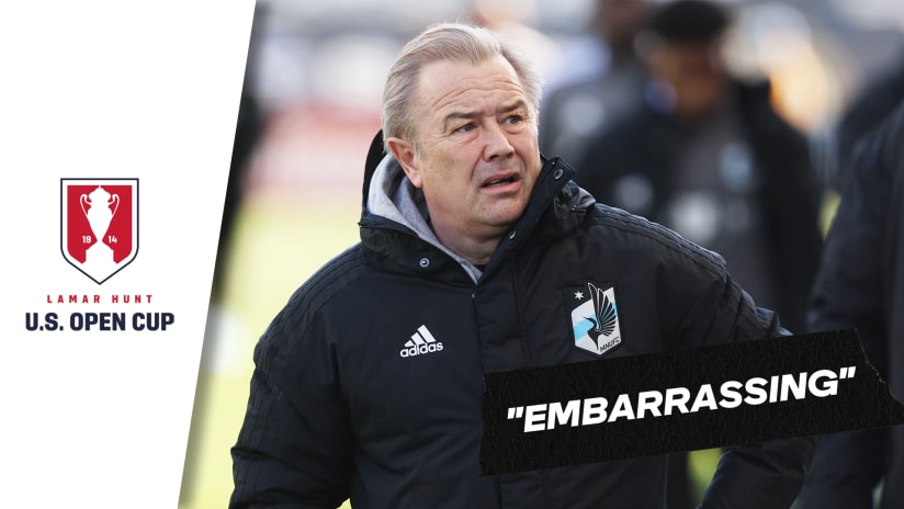 Minnesota United upset in Open Cup by Union Omaha: "I expect more"