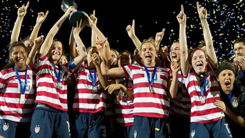 USWNT 2014 CONCACAF Under-20 champions