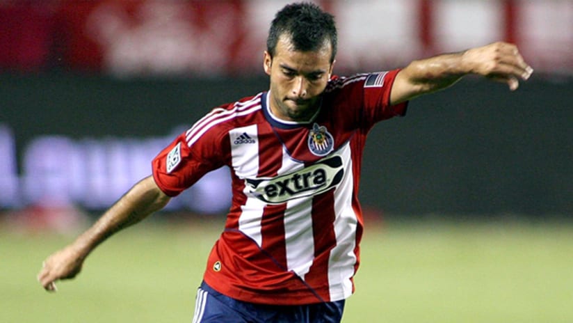 Rodolfo Espinoza, signed by Chivas USA in July, has been one of the Goats' best offensive weapons.