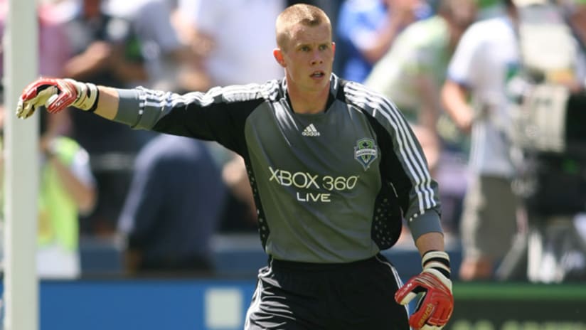 Terry Boss won the back-up goalkeeper spot in Seattle for the 2010 MLS campaign