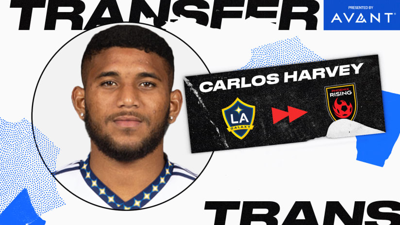LA Galaxy transfer Carlos Harvey to USL Championship's Phoenix Rising