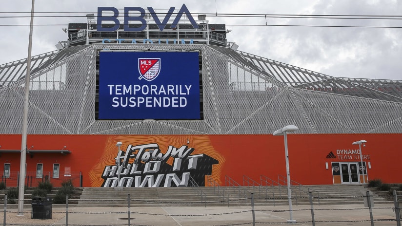 BBVA Stadium - season suspension - 03/14/20