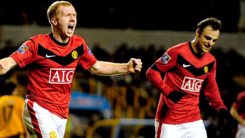 Man U announced the inclusion of stars such as Scholes and Berbatov in the squad to tour North America.