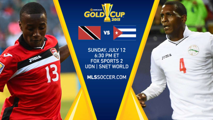 Trinidad and Tobago vs. Cuba, July 12, 2015