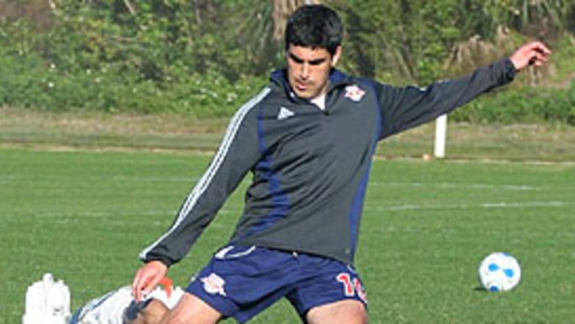 Claudio Reyna is ready to make his Red Bulls debut this weekend in Columbus.