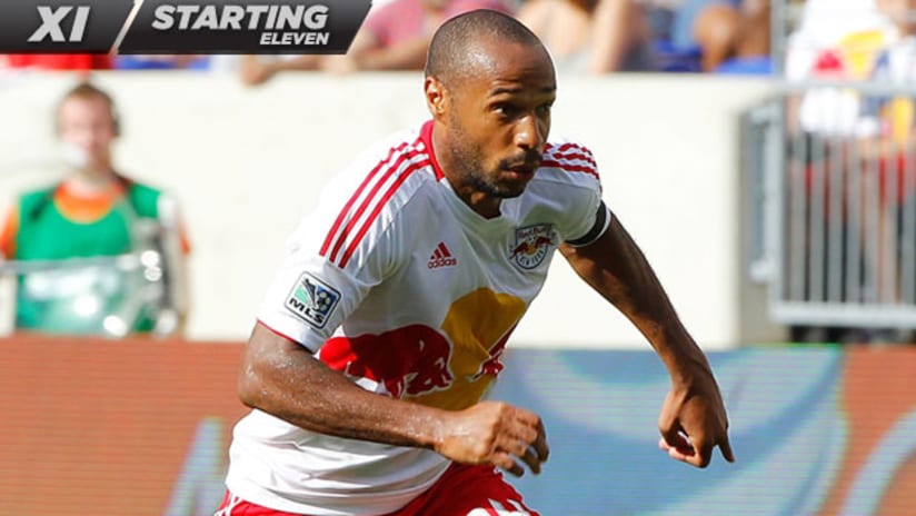Starting XI: Thierry Henry