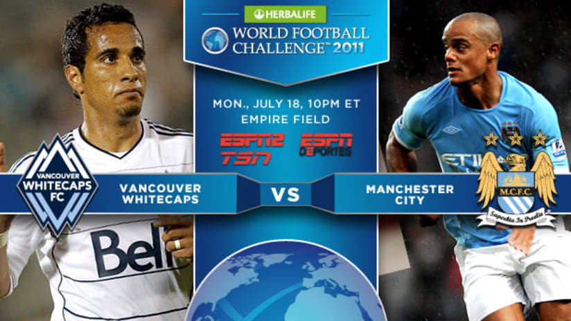WFC: Vancouver Whitecaps vs. Manchester City DL