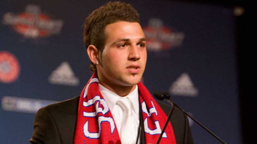 FC Dallas landed forward Peri Marosevic in the 2009 MLS SuperDraft.