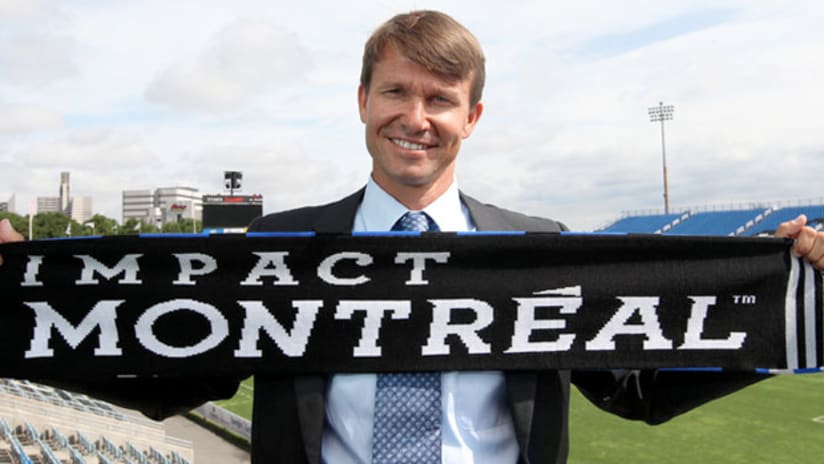 Jesse Marsch was named the first MLS head coach of the Montreal Impact.