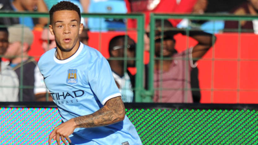 Manchester City prospect and NYCFC trialist Shay Facey
