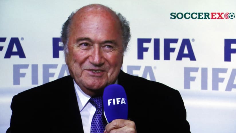 Joseph Blatter at the Soccerex Convention