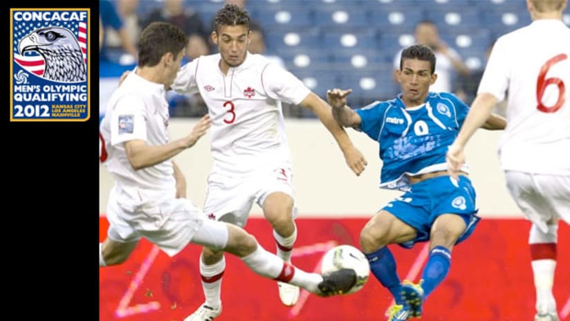 Olympic Qualifying: Canada's Russell Teibert and El Salvador's Isidro Gutierrez