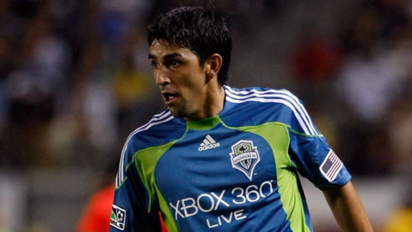Seattle's Leo Gonzalez was rewarded for his wonder strike with the AT&T Goal of the Week