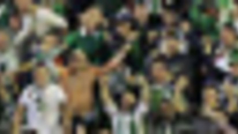 Real Betis fans have had a history of violence including knocking former Sevilla coach Juande Ramos unconscious last year.