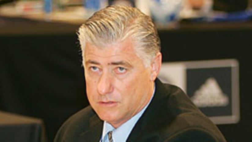 Crew coach Sigi Schmid will be looking for some promising young talent.