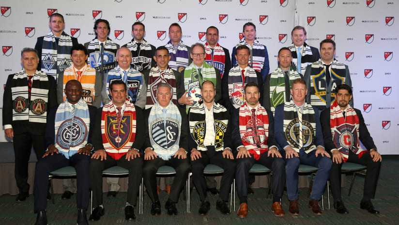 2017 MLS coaches photo - SuperDraft