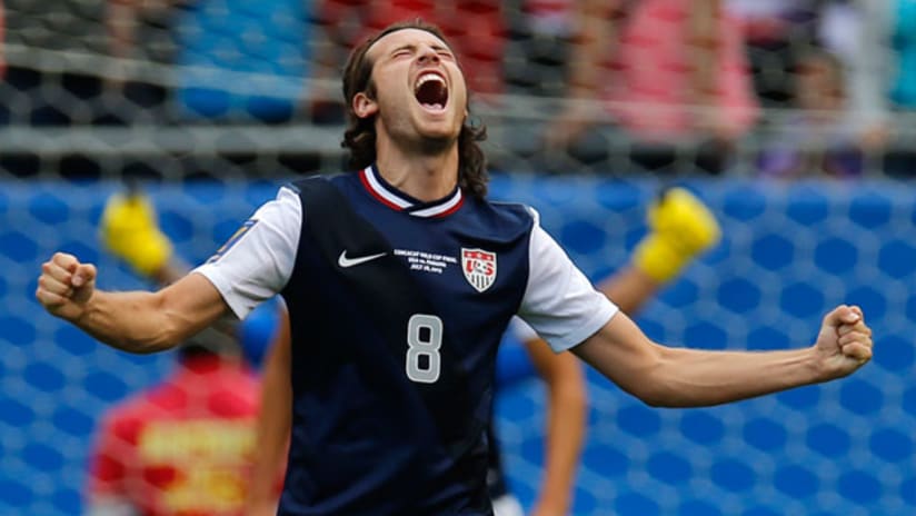 Mix Diskerud at the 2013 Gold Cup