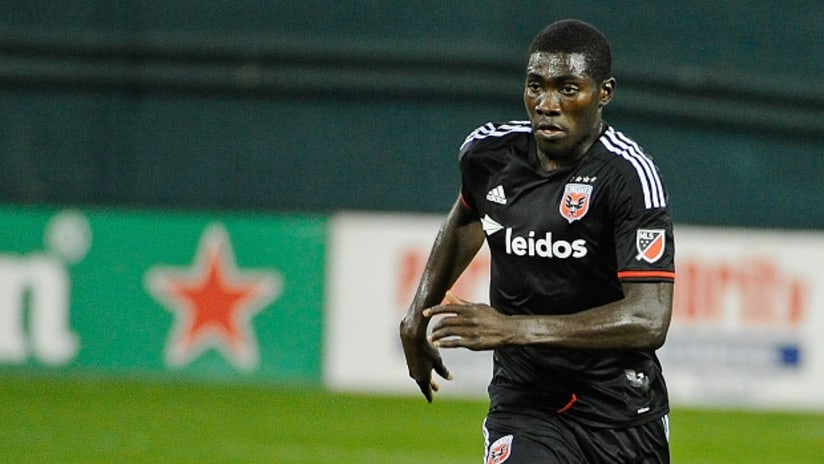 Kofi Opare in action for DC United