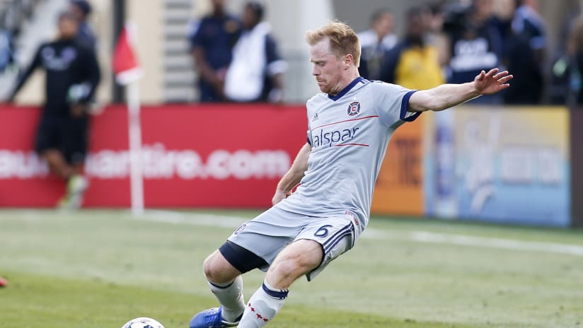 Dax McCarty with Chicago Fire, March 2017