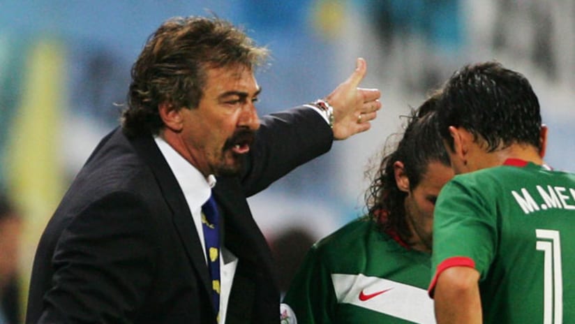 Argentine native Ricardo La Volpe coached the Mexican National Team at the 2006 World Cup.
