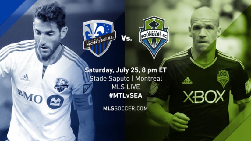 Montreal Impact vs. Seattle Sounders, July 25, 2015