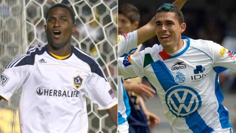 Edson Buddle (left) and Herculez Gomez are making late pushes for World Cup considerations.