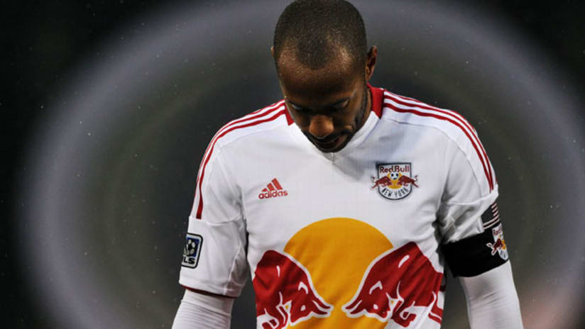 New York's Thierry Henry during loss to D.C. United, April 22, 2012.