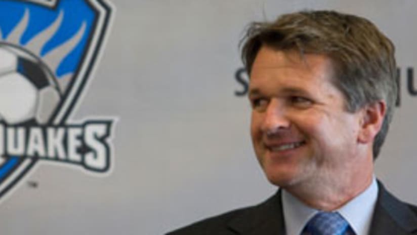 Frank Yallop and the Earthquakes will take on the LA Galaxy Thursday night.