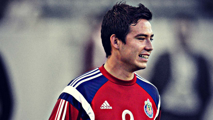 Erick "Cubo" Torres, warming up with Chivas USA