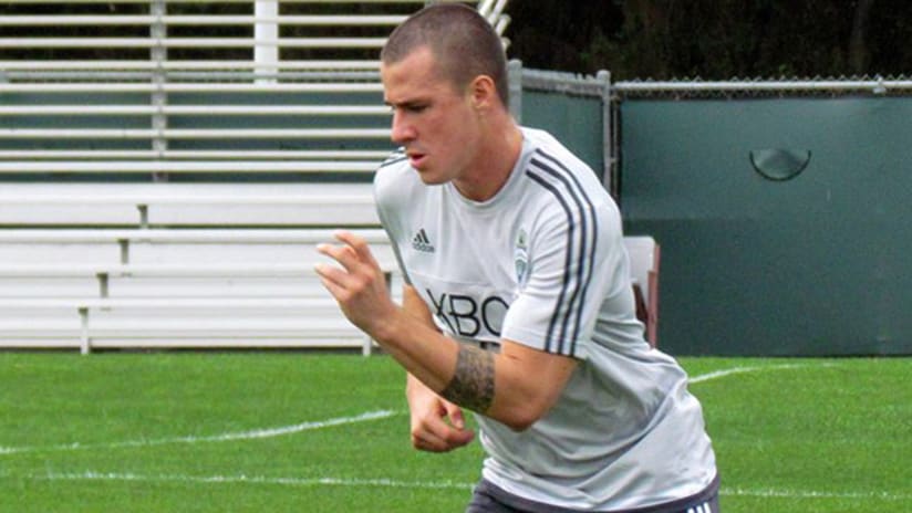 Seattle Sounders defender Andres Correa