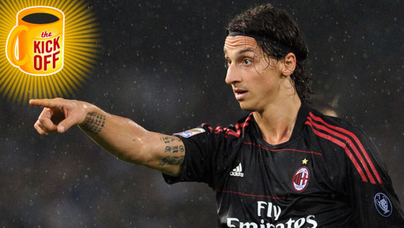 Zlatan Ibrahimovic says he fancies playing in the USA after his contract's up at AC Milan