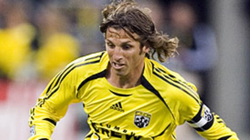 Frankie Hejduk has played in 115 MLS games, scoring 10 goals and adding 13 assists.