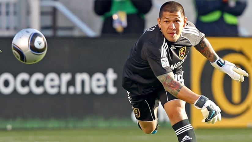 Nick Rimando signed a one-year contract extension with Real Salt Lake.