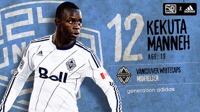 24 Under 24, presented by adidas: #12 Kekuta Manneh, Vancouver Whitecaps