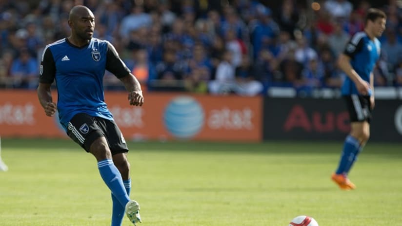 Marvell Wynne in action for the San Jose Earthquakes