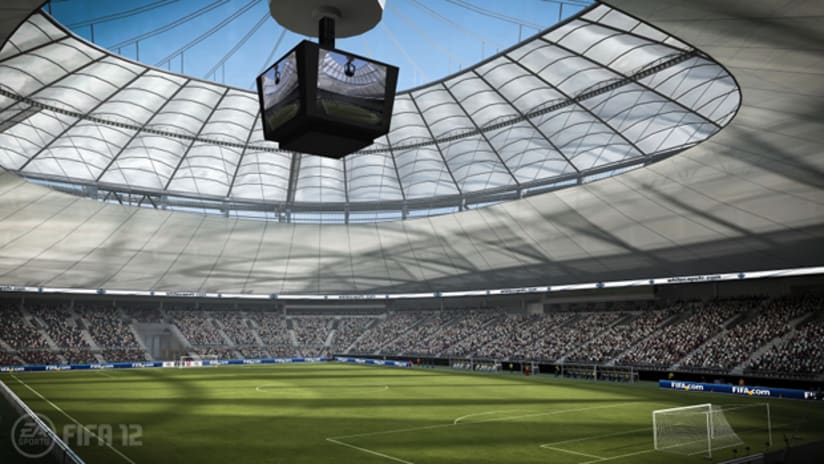 BC Place featured in FIFA 12