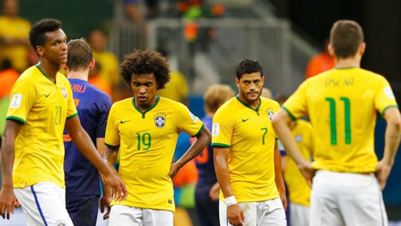 Brazil desolate after defeat