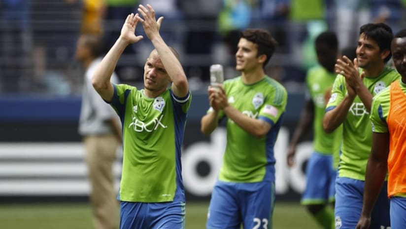 The Seattle Sounders are happy