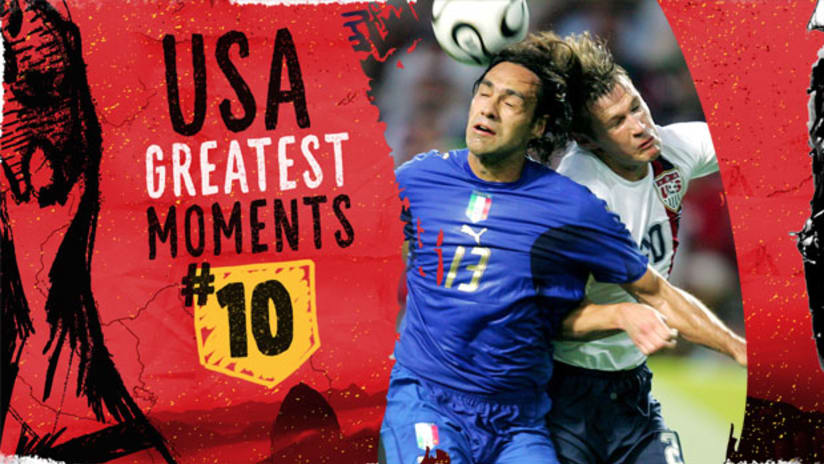 USA Top 10 Greatest World Cup Moments: No. 10 USA vs. Italy (2006)
