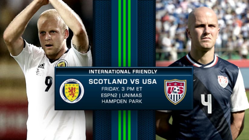Scotland vs. USA friendly DL