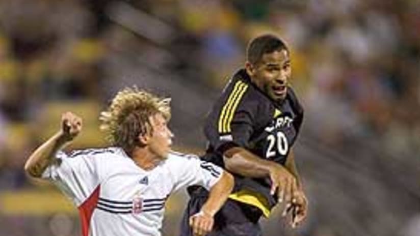 Tony Sanneh scored his second goal of the season in the Crew's 1-0 win over D.C.