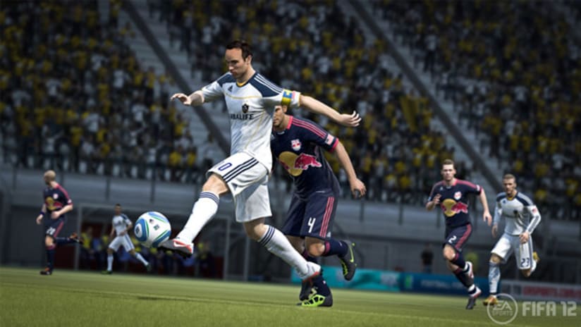 Landon Donovan is one of the players featured in the new FIFA 12 video game from EA Sports.