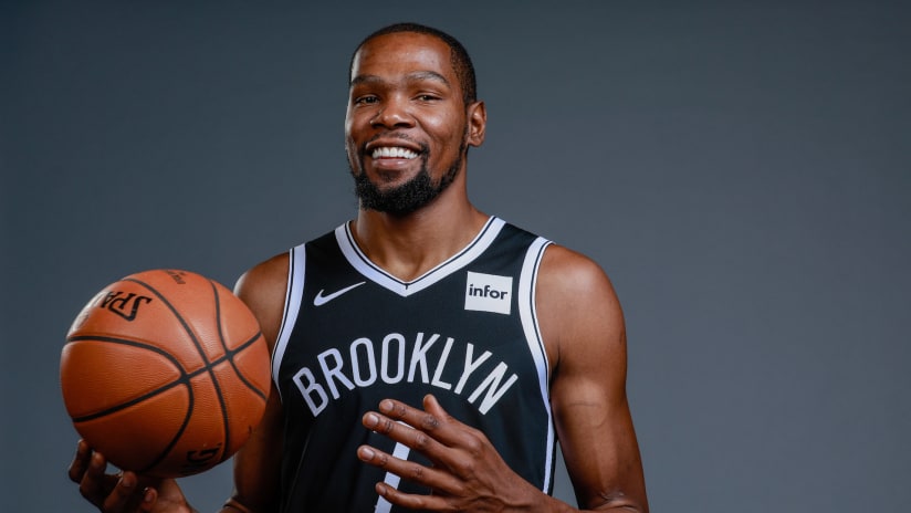 Kevin Durant - Brooklyn Nets media day
