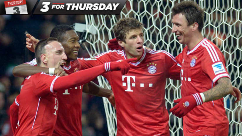 Bayern Munich - Three for Thursday