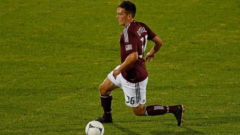 Shane O'Neill of the Colorado Rapids in action